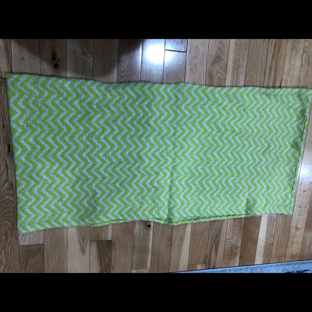 J crew infinity scarf. wool. Chevron